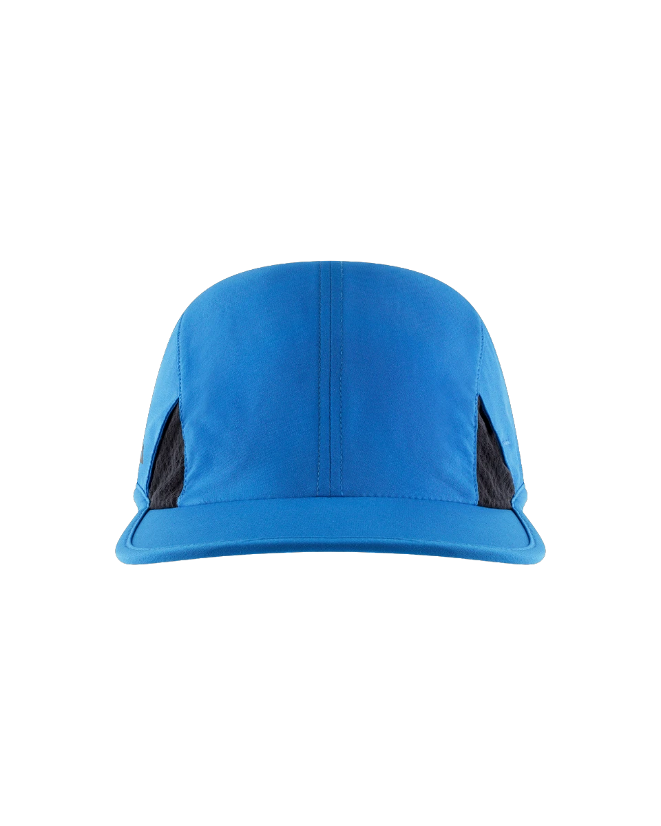 3. Șapcă alergare CEP Core Run Cap - albastră | reflectorizantă, protecție UV