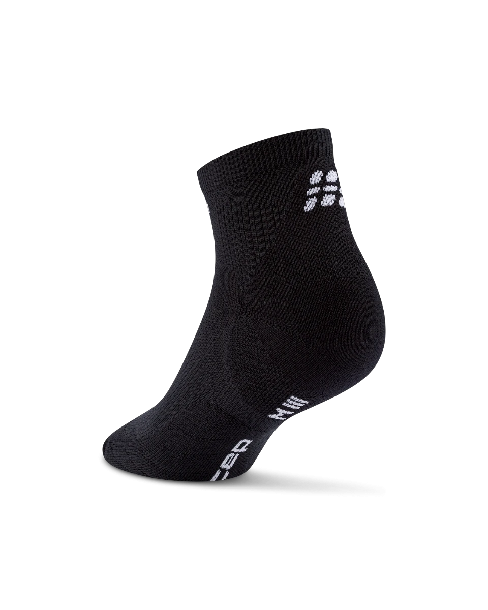 2. Șosete compresie alergare CEP Run 5.0 Low Cut - negru | recuperare îmbunătățită