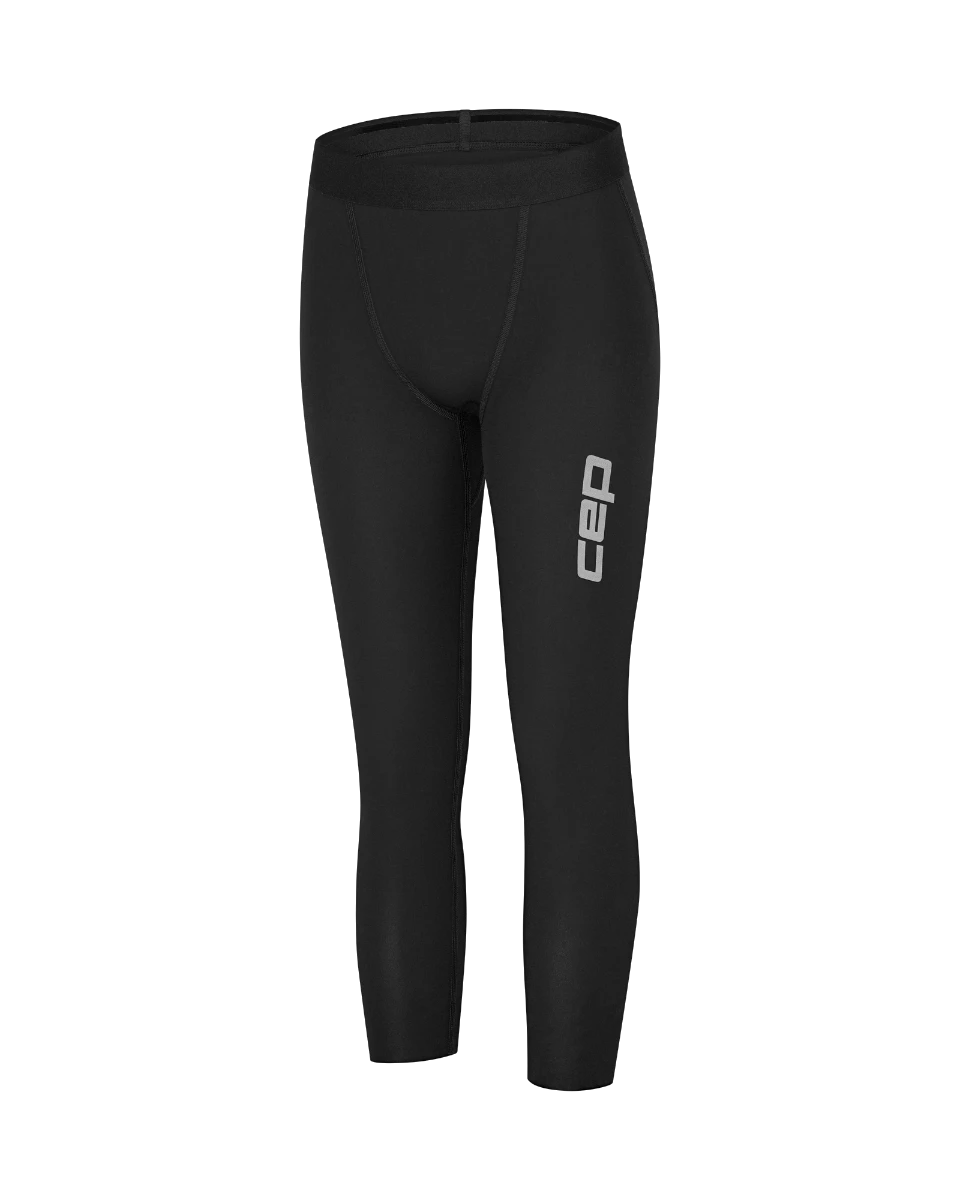 3. Colanti alergare CEP Pro Run Ultralight 7/8 - compresie performanta - black