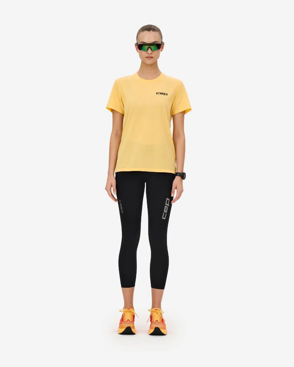 9. Colanti alergare CEP Pro Run Ultralight 7/8 - compresie performanta - black