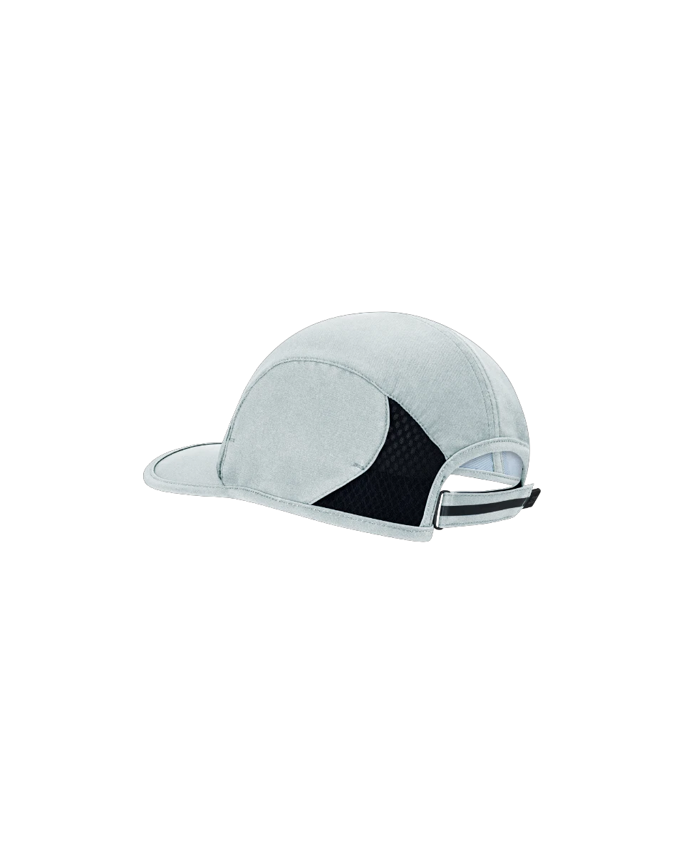 3. Șapcă alergare CEP Core Run Cap - gri deschis | reflectorizantă, protecție UV