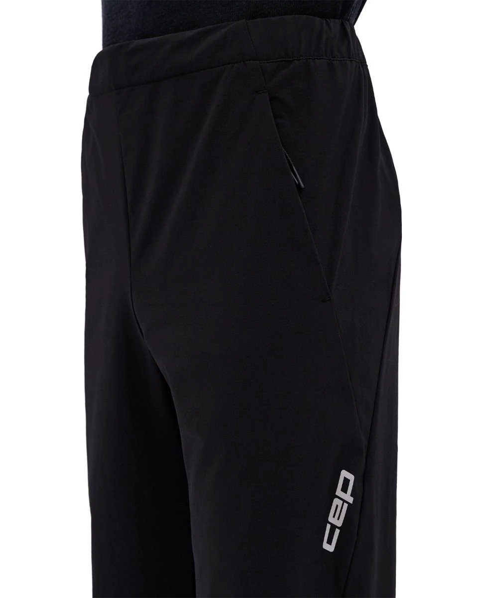 11. Pantaloni alergare CEP Core Run - negru | impermeabili iarnă