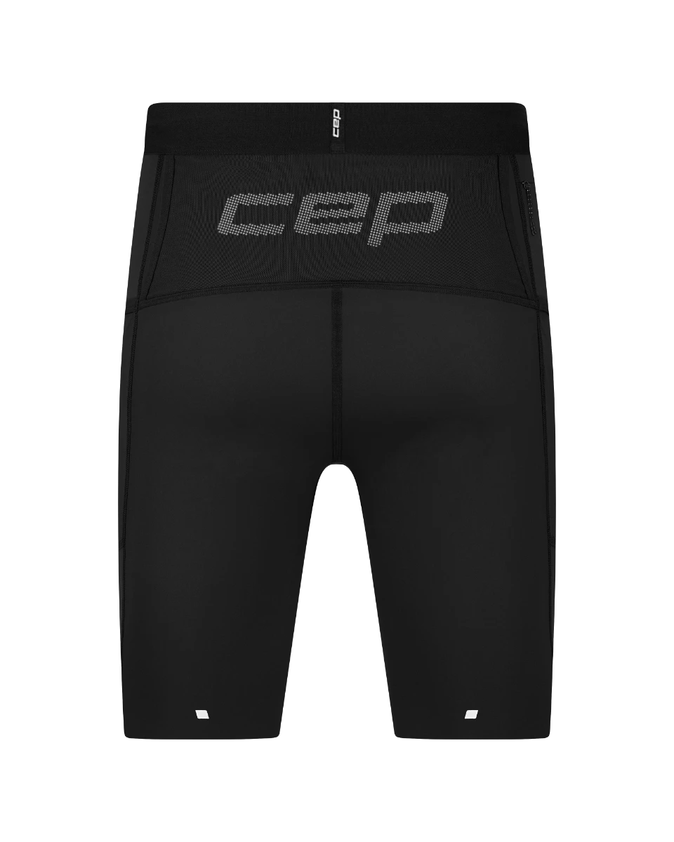 2. Pantaloni scurți alergare CEP Pro Run Ultralight Cargo | compresie ușoară - black