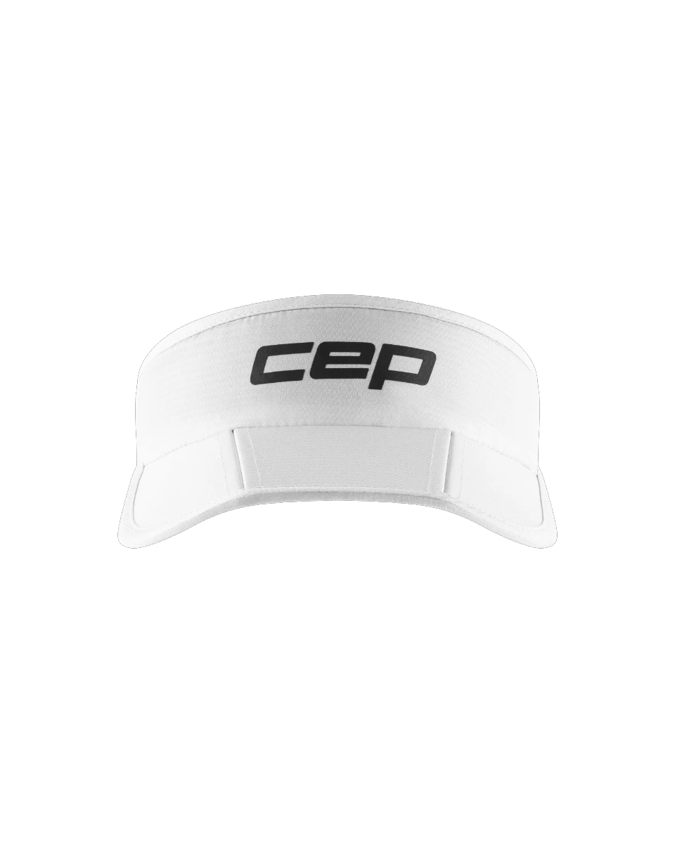 3. Cozoroc alergare CEP Core Run pliabil - alb | moisture-wicking