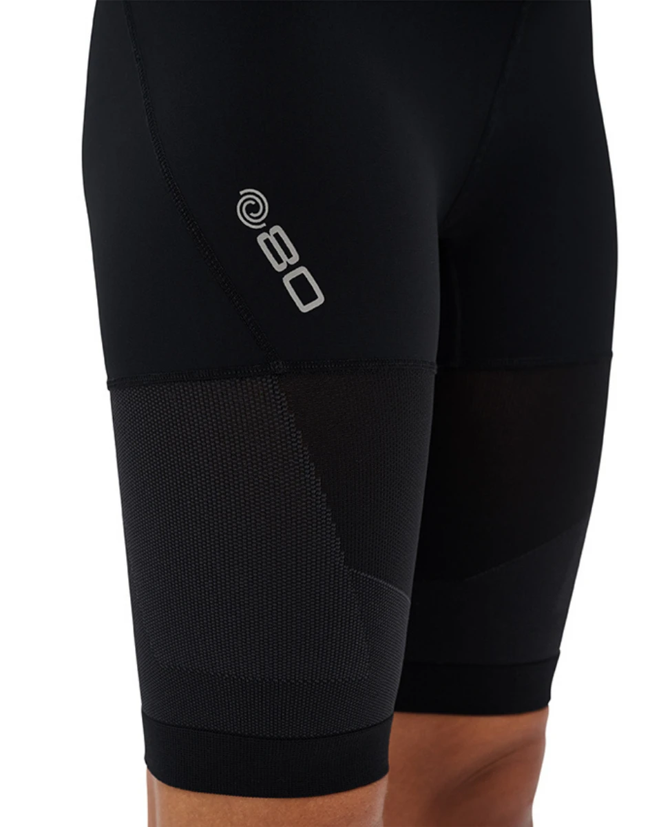 10. Pantaloni scurți alergare CEP Pro Run 3D Compression - compresie performanță - black