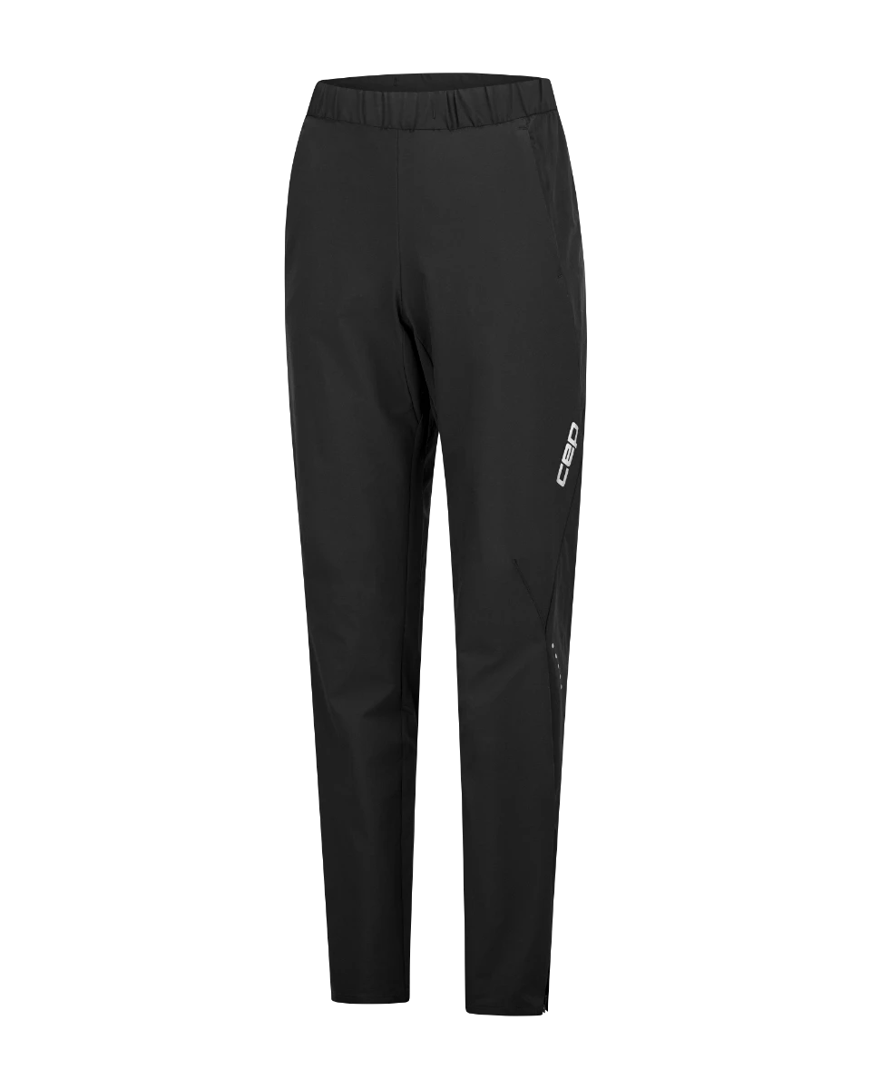 2. Pantaloni alergare femei CEP Core Run - negru | protecție termică
