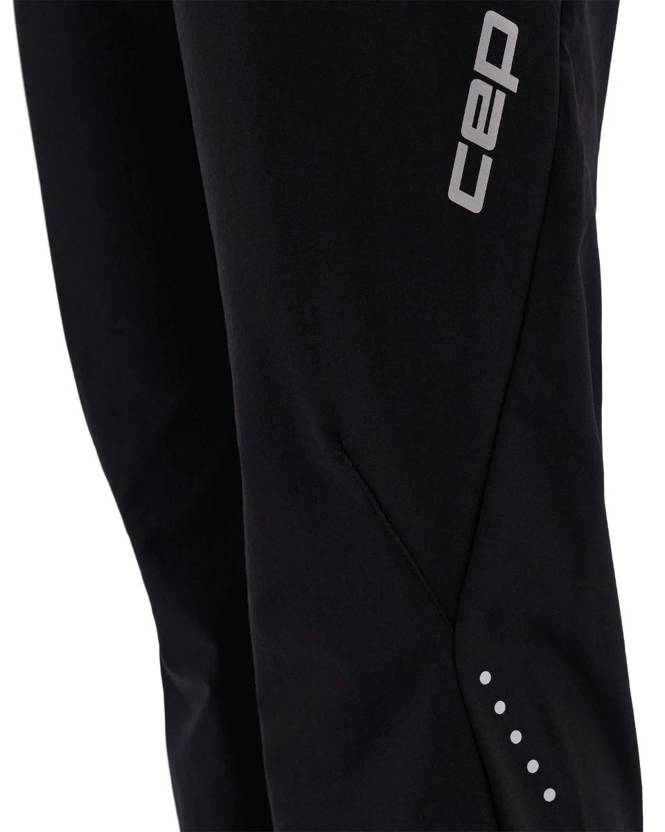 11. Pantaloni alergare femei CEP Core Run - negru | protecție termică