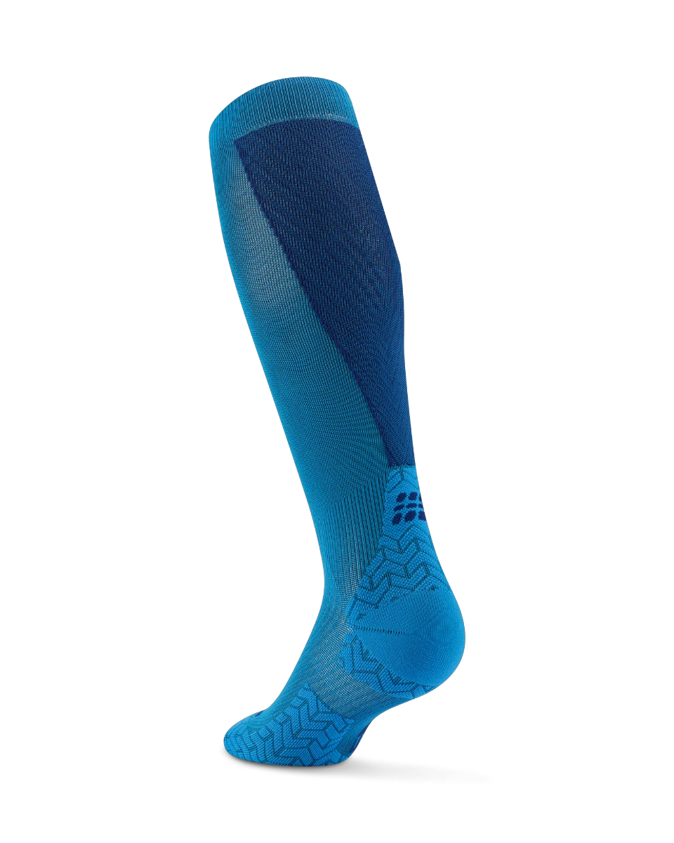 2. Șosete compresie înalte CEP Run Ultralight 4.0 femei - albastru