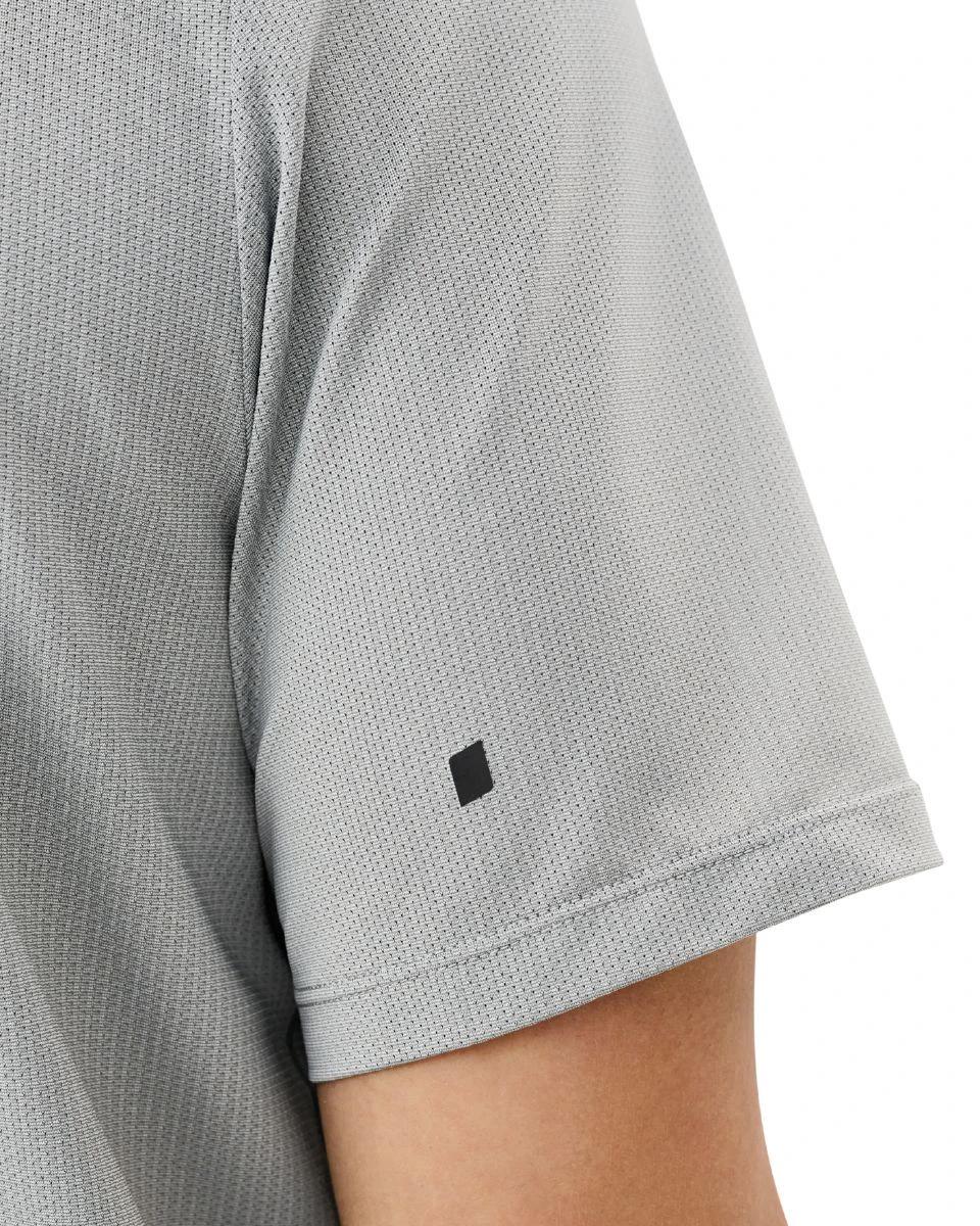 11. Tricou alergare CEP Core Run - gri deschis | respirabil cu mesh