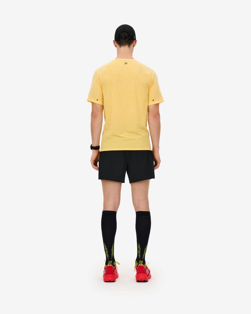 6. Pantaloni scurți alergare CEP Core Run Loose Fit - negru | rezistenți vânt