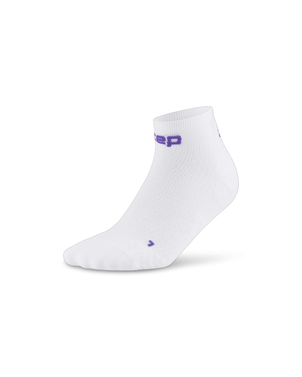 Șosete compresie CEP Run Ultralight 4.0 Low Cut - alb - femei | ultra-ușoare - 166971