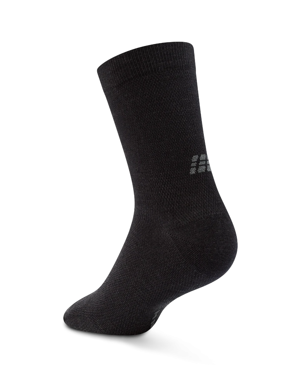 2. Șosete compresie mid cut CEP Core Allday 2.0 - antracit | recuperare zilnică