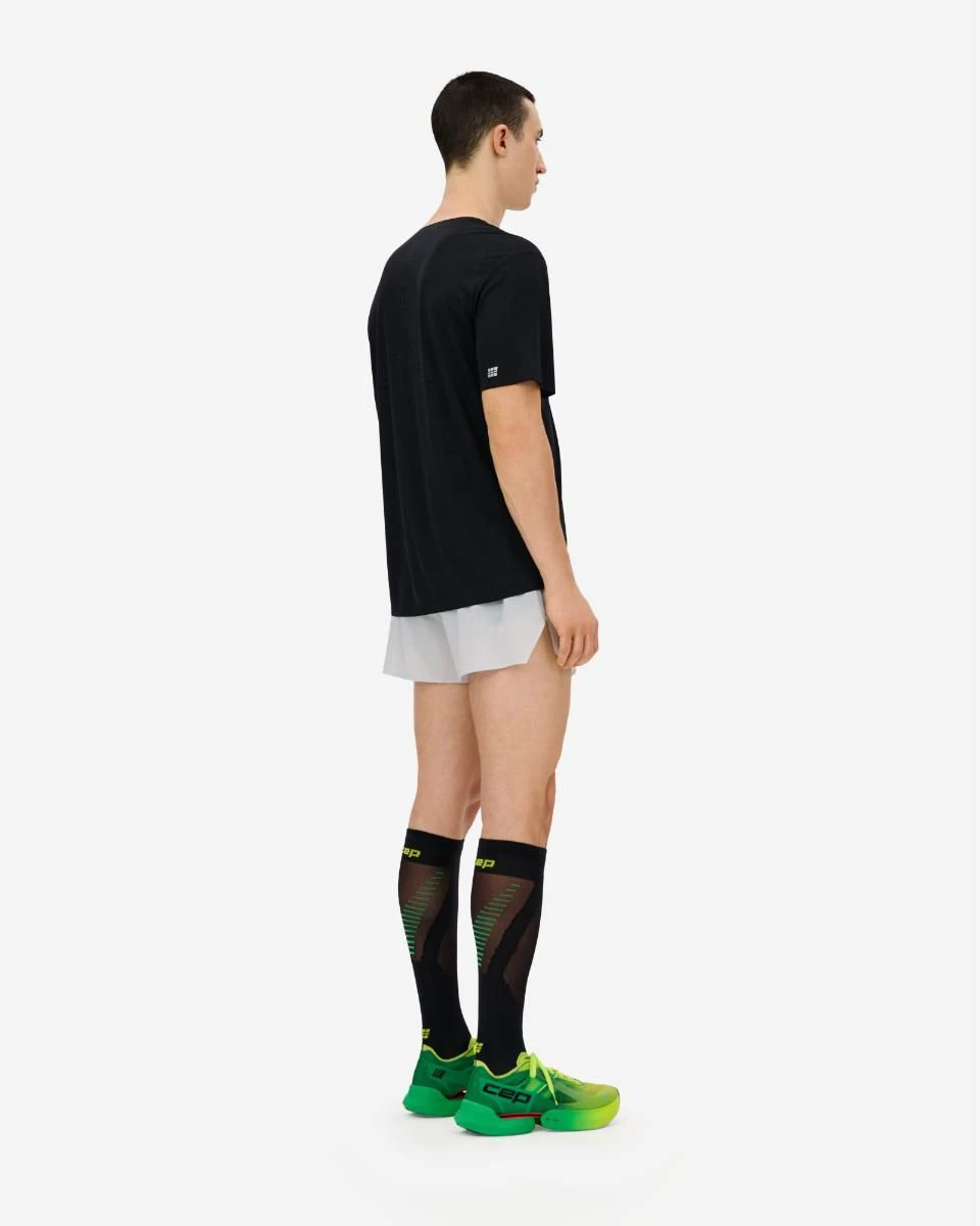 5. Tricou alergare CEP Pro Run Ultralight - negru | ultraușor bărbați