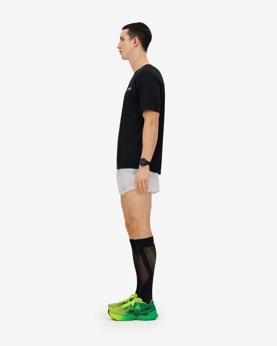 7. Tricou alergare CEP Pro Run Ultralight - negru | ultraușor bărbați