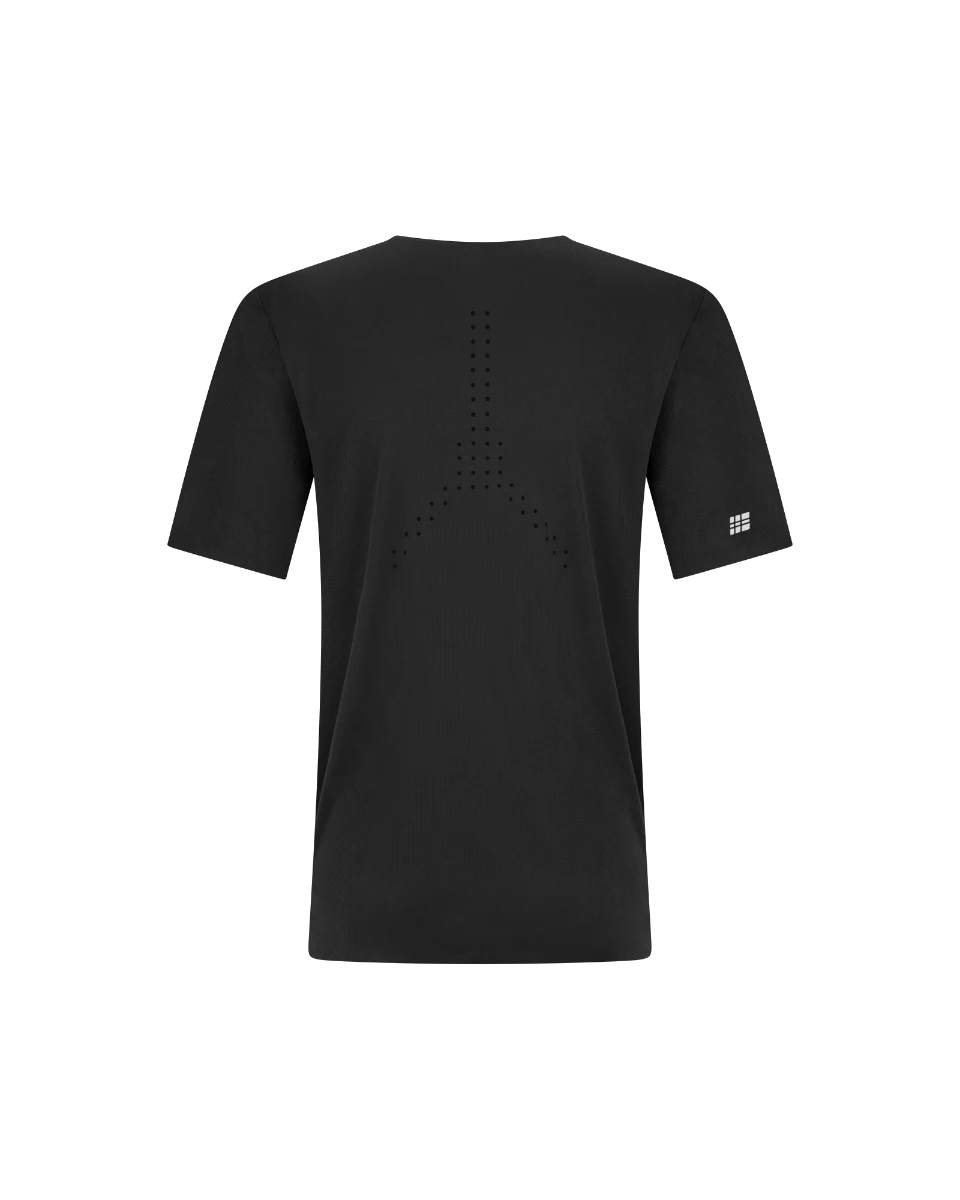 2. Tricou alergare CEP Pro Run Ultralight - negru | ultraușor bărbați