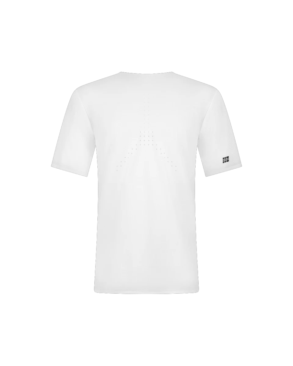 2. Tricou alergare CEP Pro Run Ultralight - alb | ultraușor bărbați
