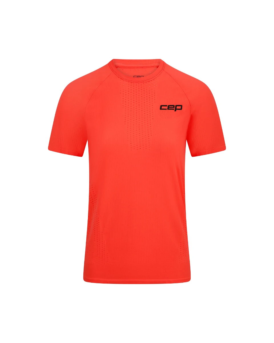 Tricou CEP Core Run Ultralight SS - portocaliu neon coral | respirabil - 167726