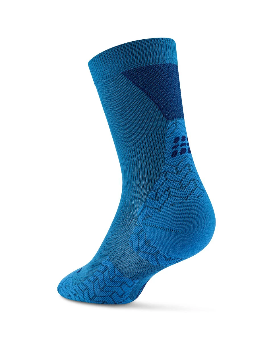 2. Șosete compresie CEP Run Ultralight 4.0 - albastru/bleumarin | răcire