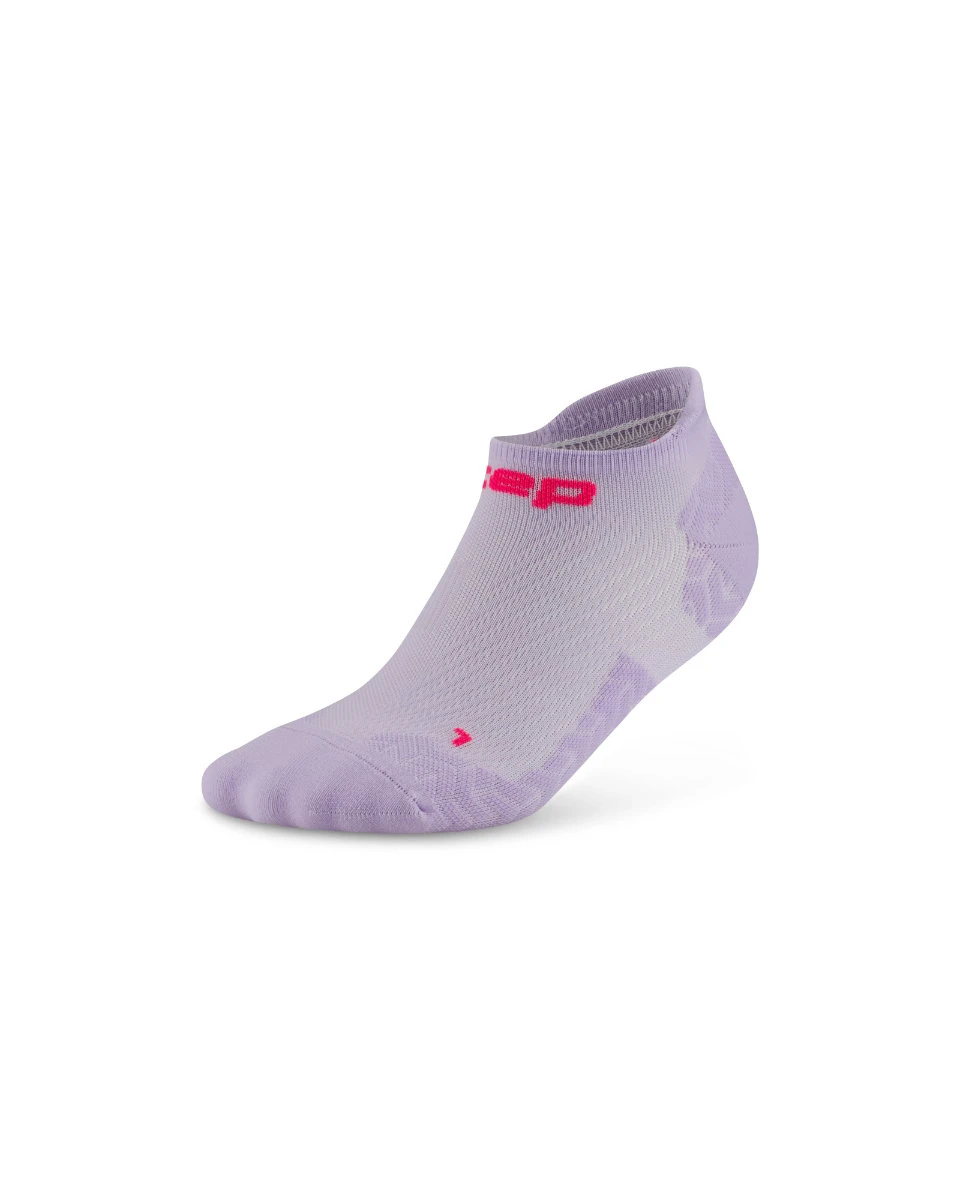 1. Șosete compresie alergare CEP Run Ultralight 4.0 - lila | Ultra-ușoare