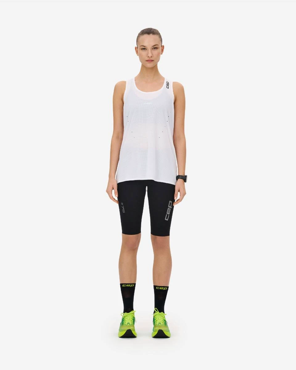 9. Maieu alergare CEP Pro Run Ultralight - alb | ultraușor femei