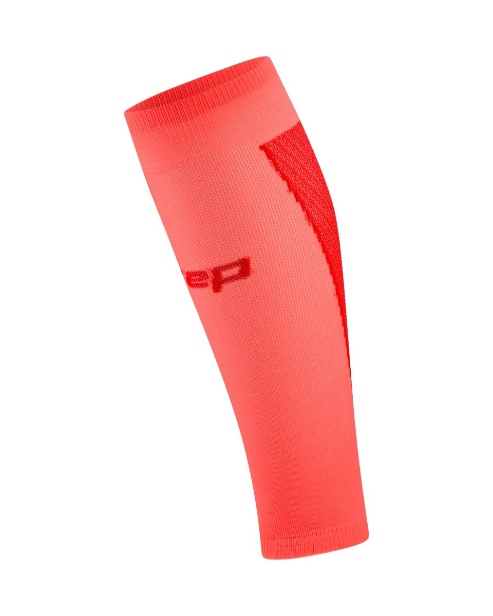 Jambiere de compresie CEP Run Ultralight 4.0 W - coral neon | roșu | pentru alergare - 227573