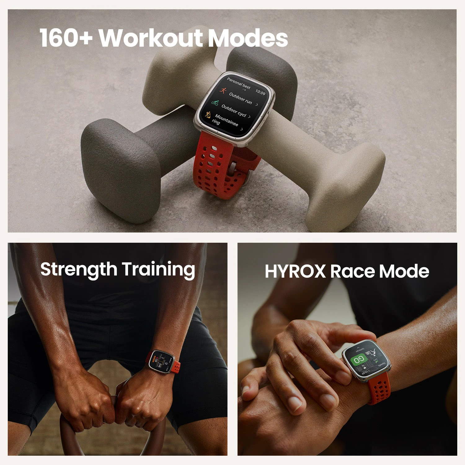 6. Amazfit Active 2 Square, ceas smartwatch sport fitness elegant