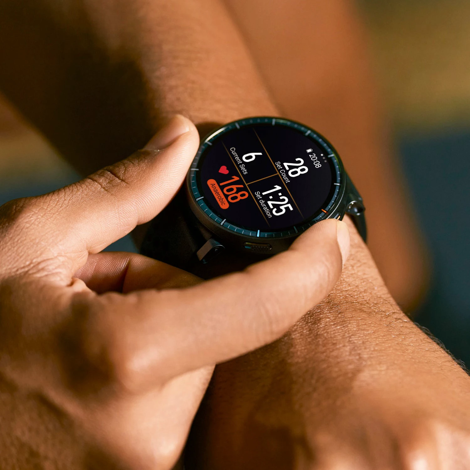2. Amazfit Active Max, ceas smartwatch sport GPS fitness
