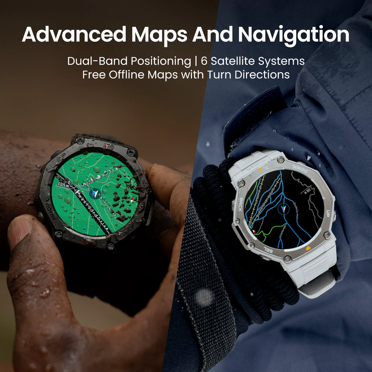 5. Amazfit T-Rex 3, ceas smartwatch sport GPS outdoor militar