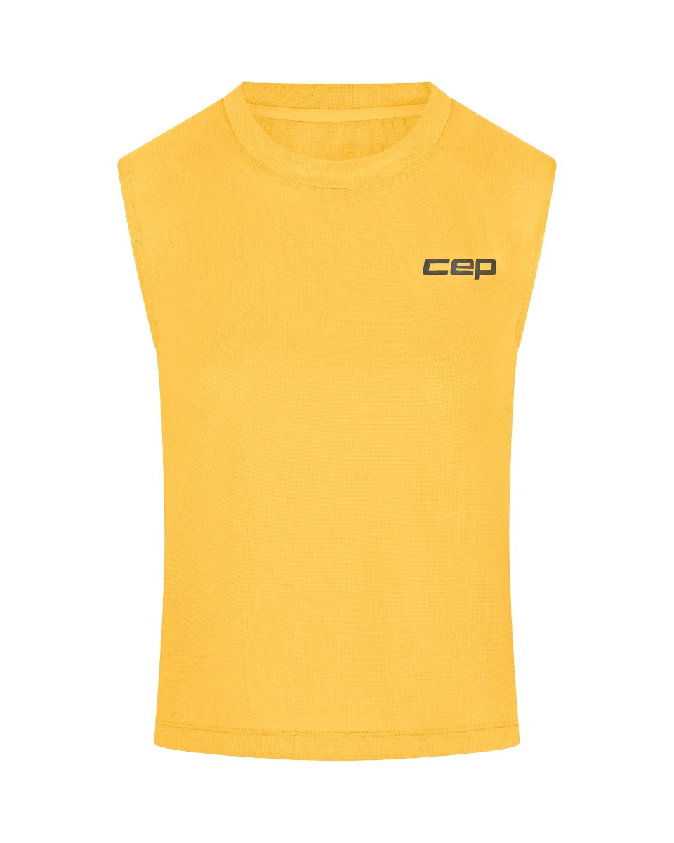 1. Maieu alergare CEP Core Run - portocaliu marigold - femei | respirabil