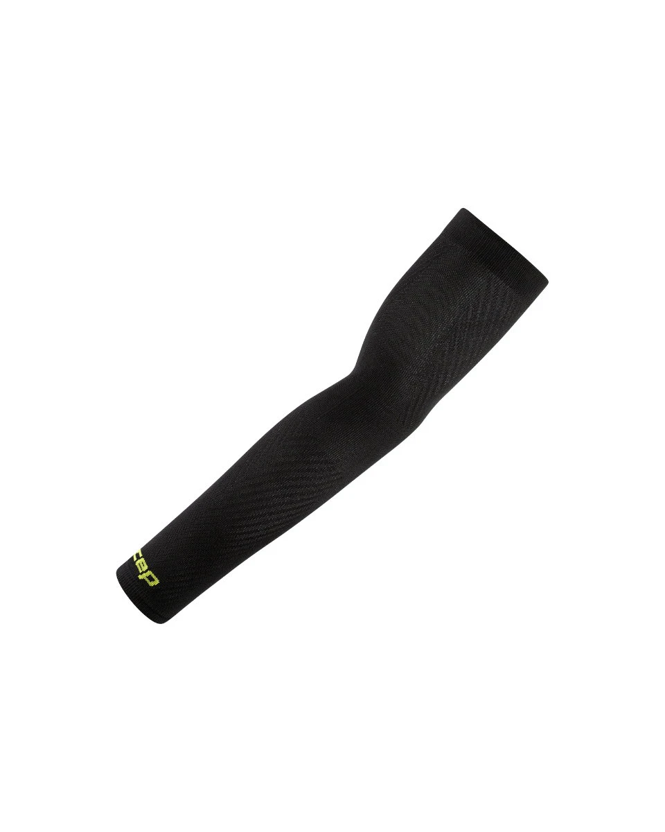 Mâneci compresie braț CEP Run Ultralight - negru | protecție UV - 160473