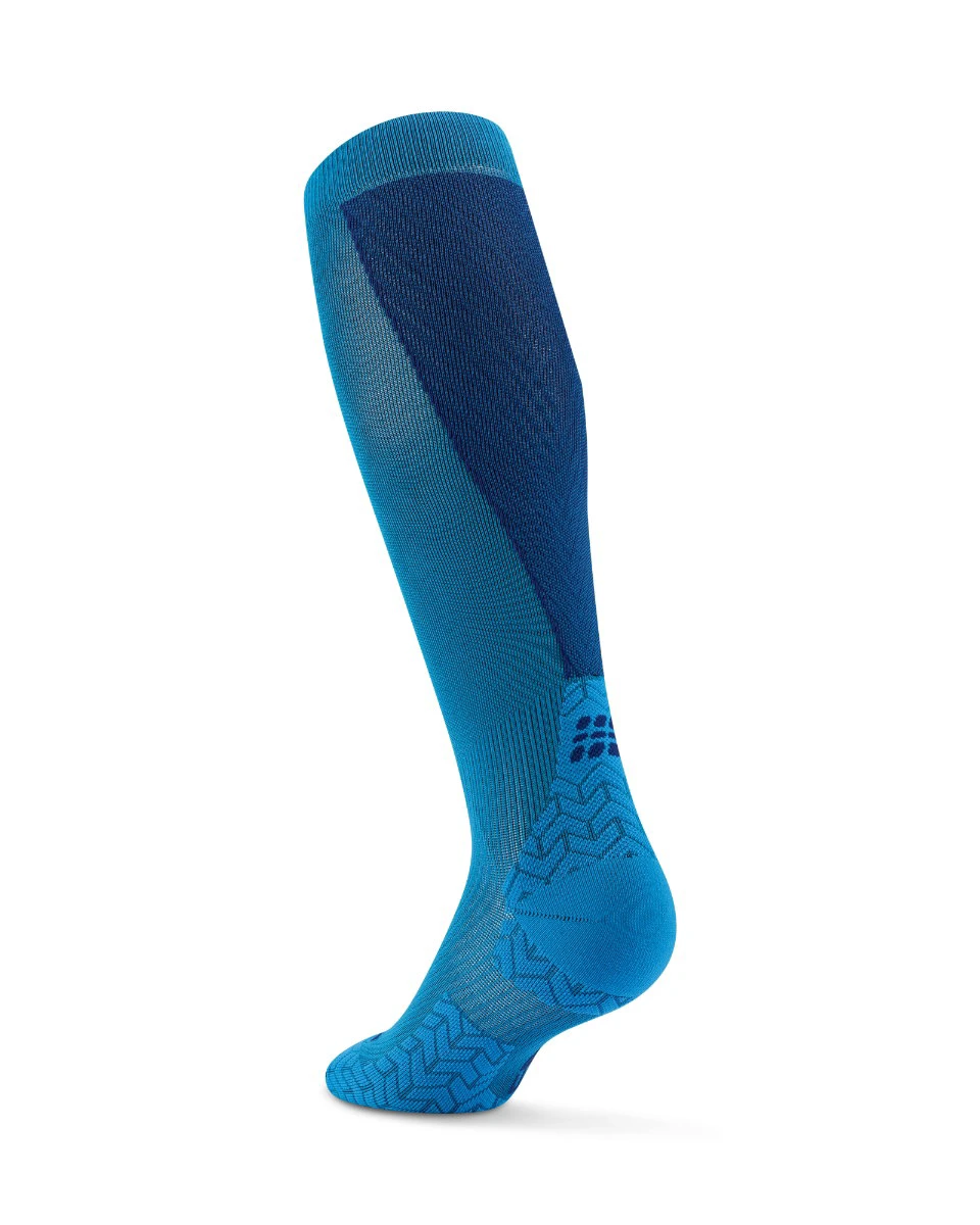 2. Șosete compresie înalte CEP Run Ultralight 4.0 - albastru | bleumarin
