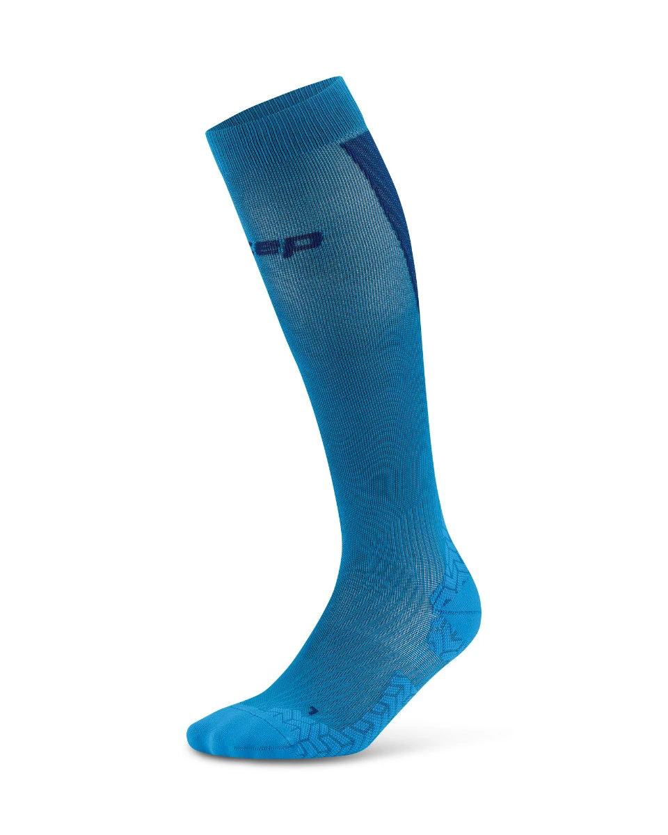 Șosete compresie înalte CEP Run Ultralight 4.0 - albastru | bleumarin - 168243