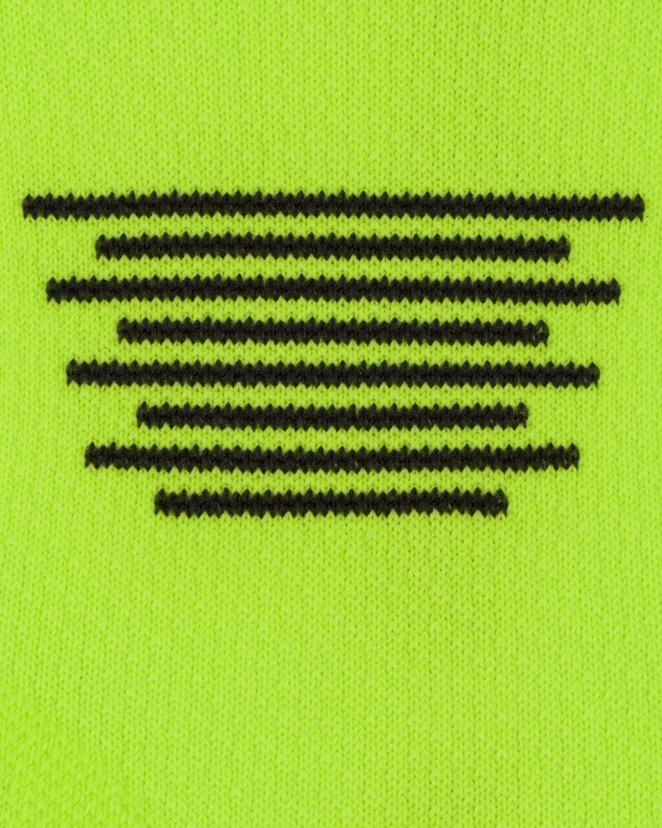 6. Șosete compresie alergare CEP Run 5.0 Mid Cut - lime/negru | femei