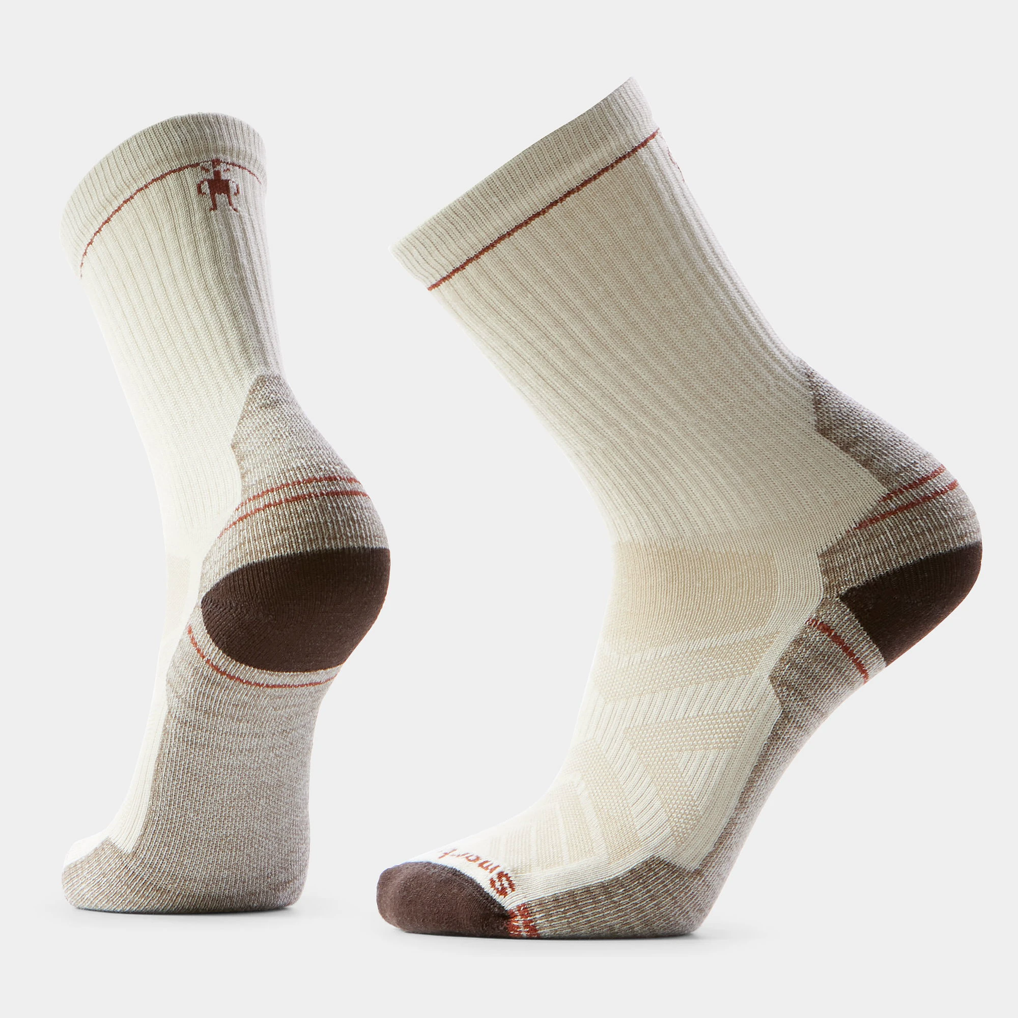 Șosete Merino hiking Smartwool Hike - Natural | Crew | Light Cushion - 182920
