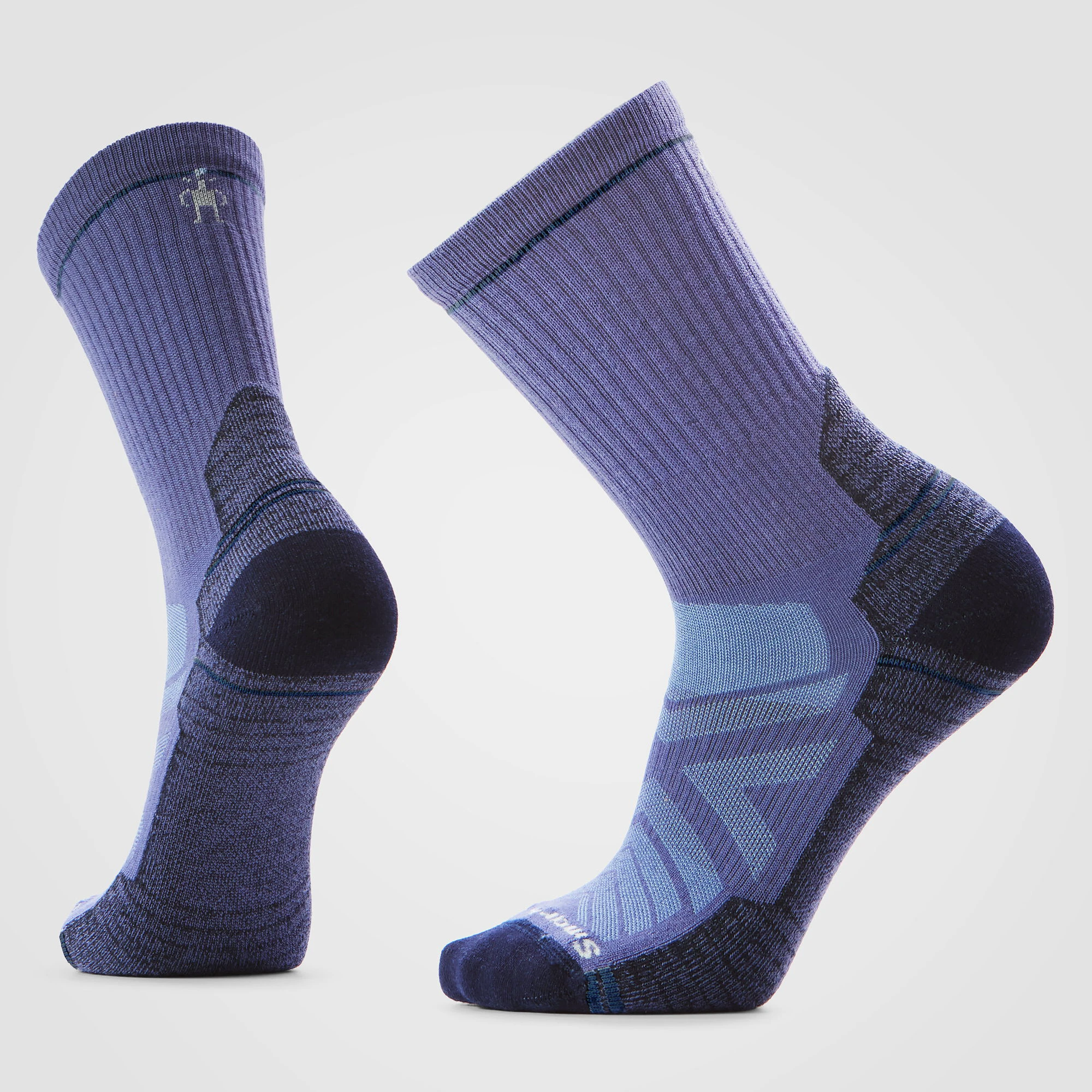 Șosete Merino hiking Smartwool Hike - albastru Nightfall Blue | Crew | Light Cushion - 182921