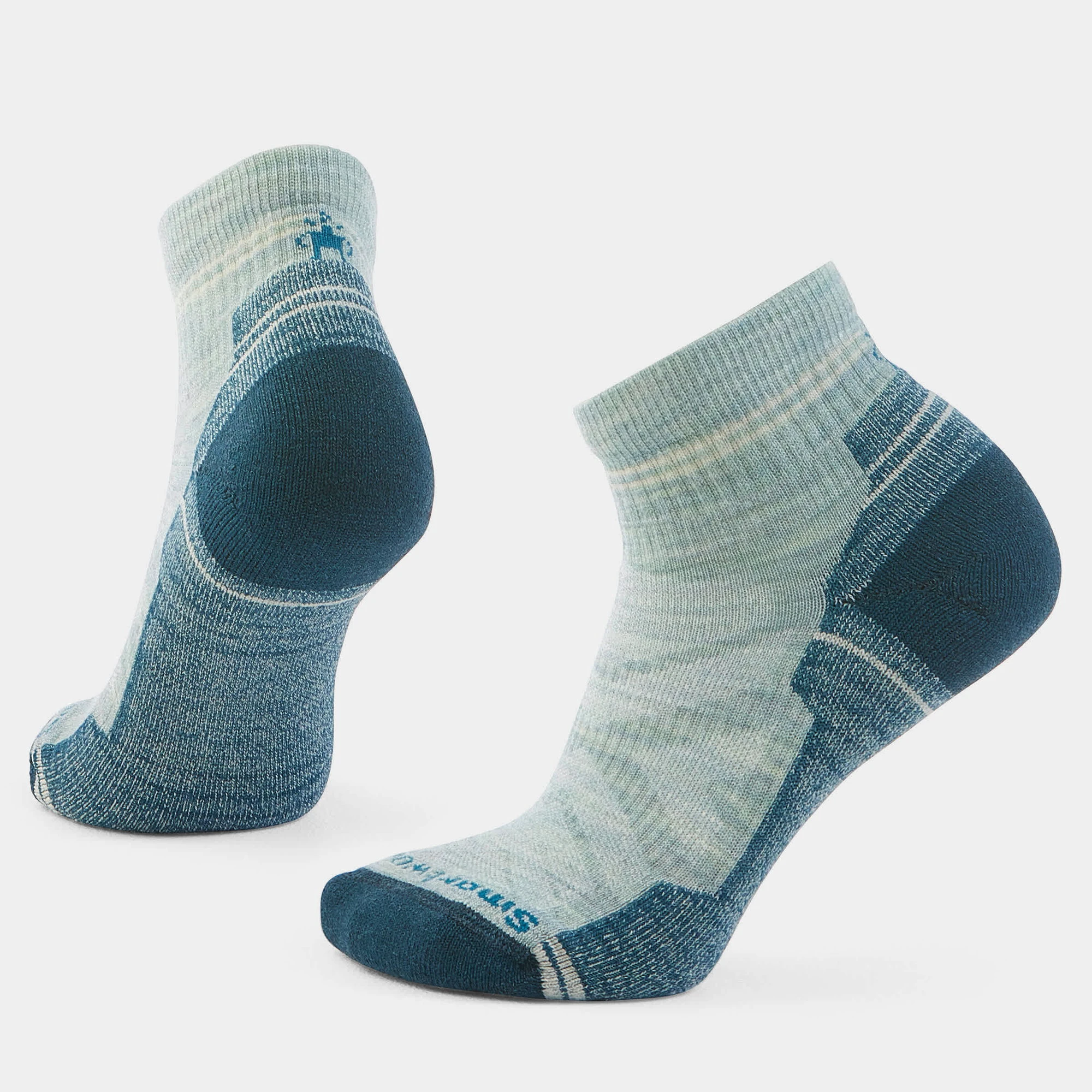 Șosete Merino hiking Smartwool Hike - verde Frosty Green | Ankle | Light Cushion - 182948