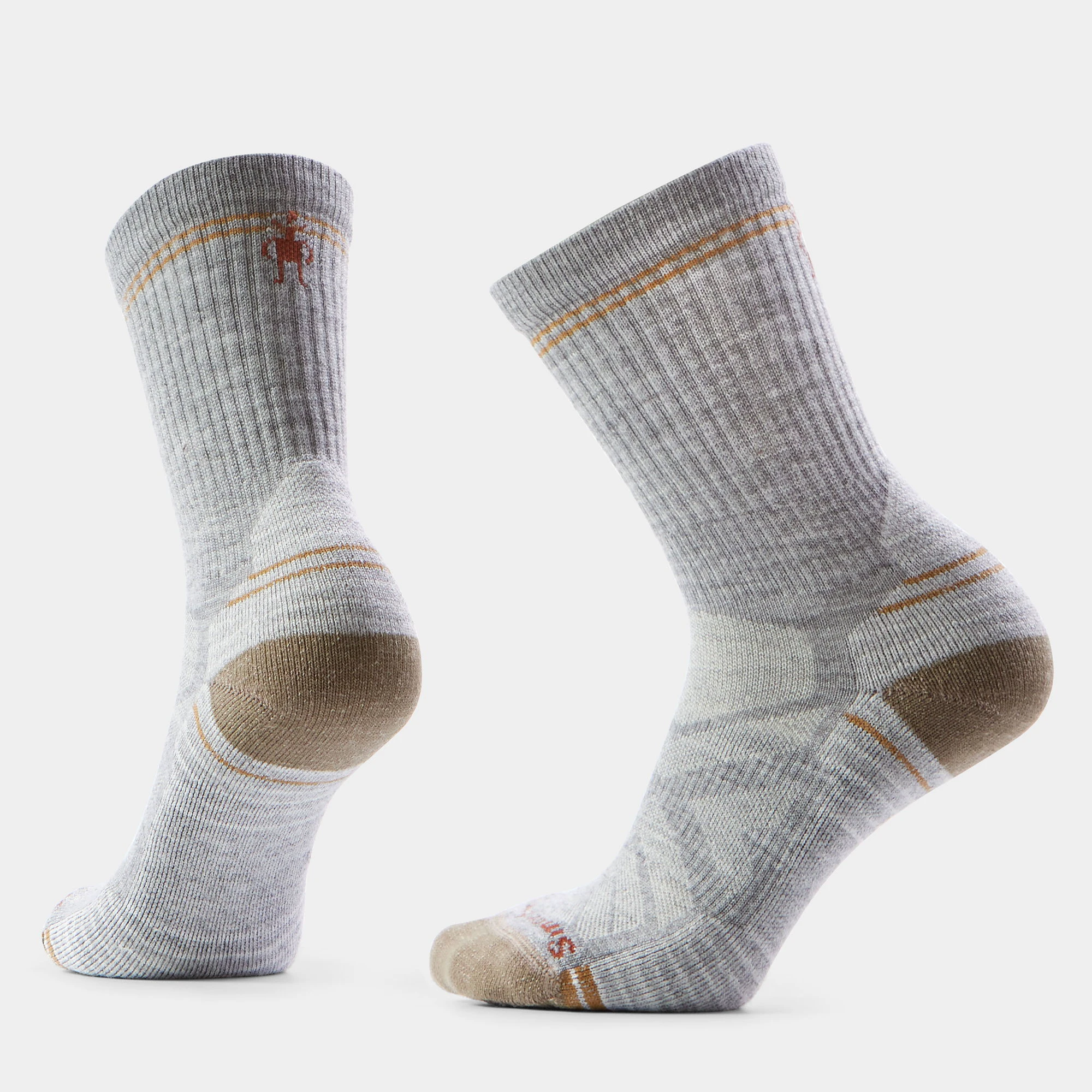 Șosete Merino hiking Smartwool Hike - gri deschis | Crew | Light Cushion - 183168