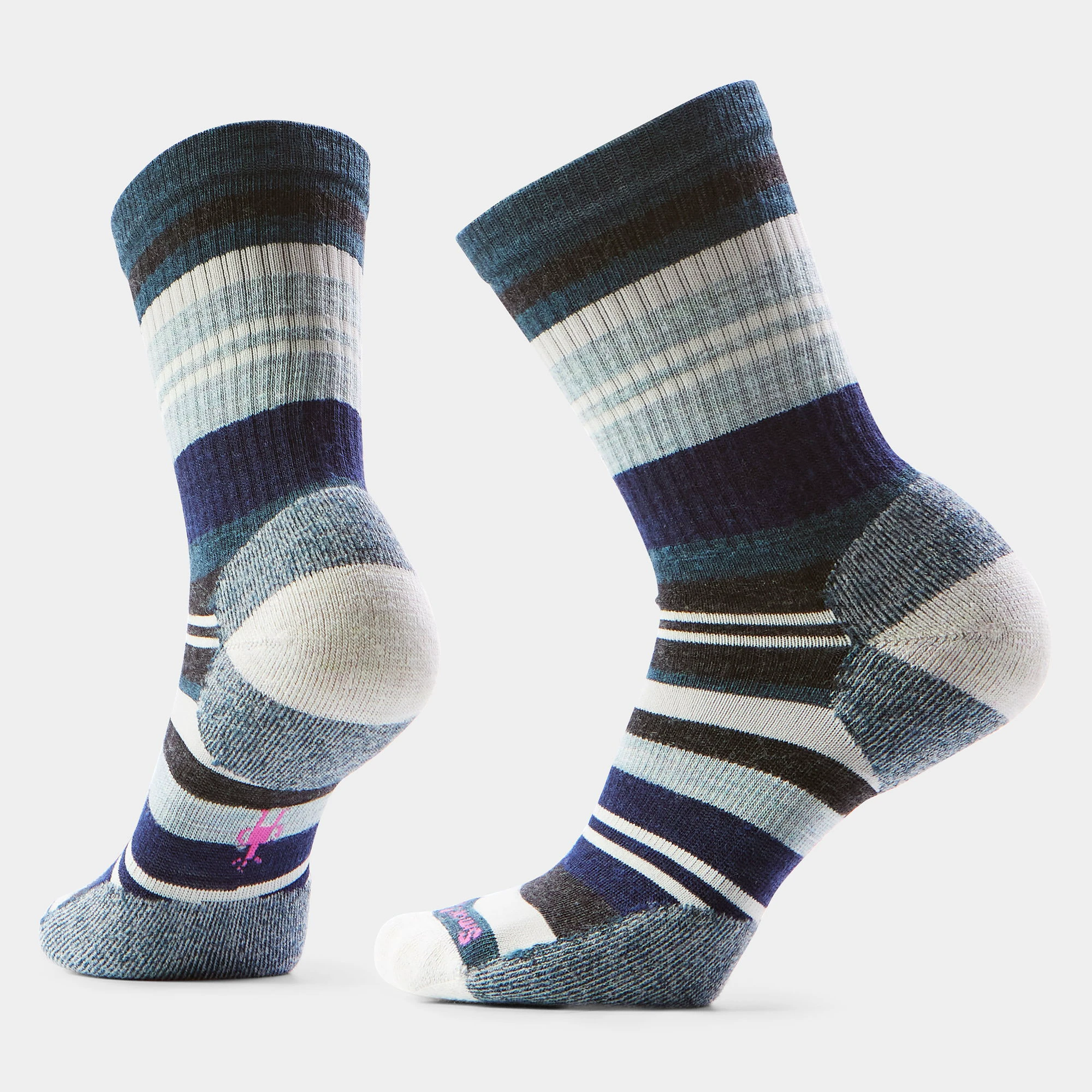 Șosete Merino Smartwool Everyday Saturnsphere - albastru Twilight Blue | Crew | Relaxed Fit - 183291
