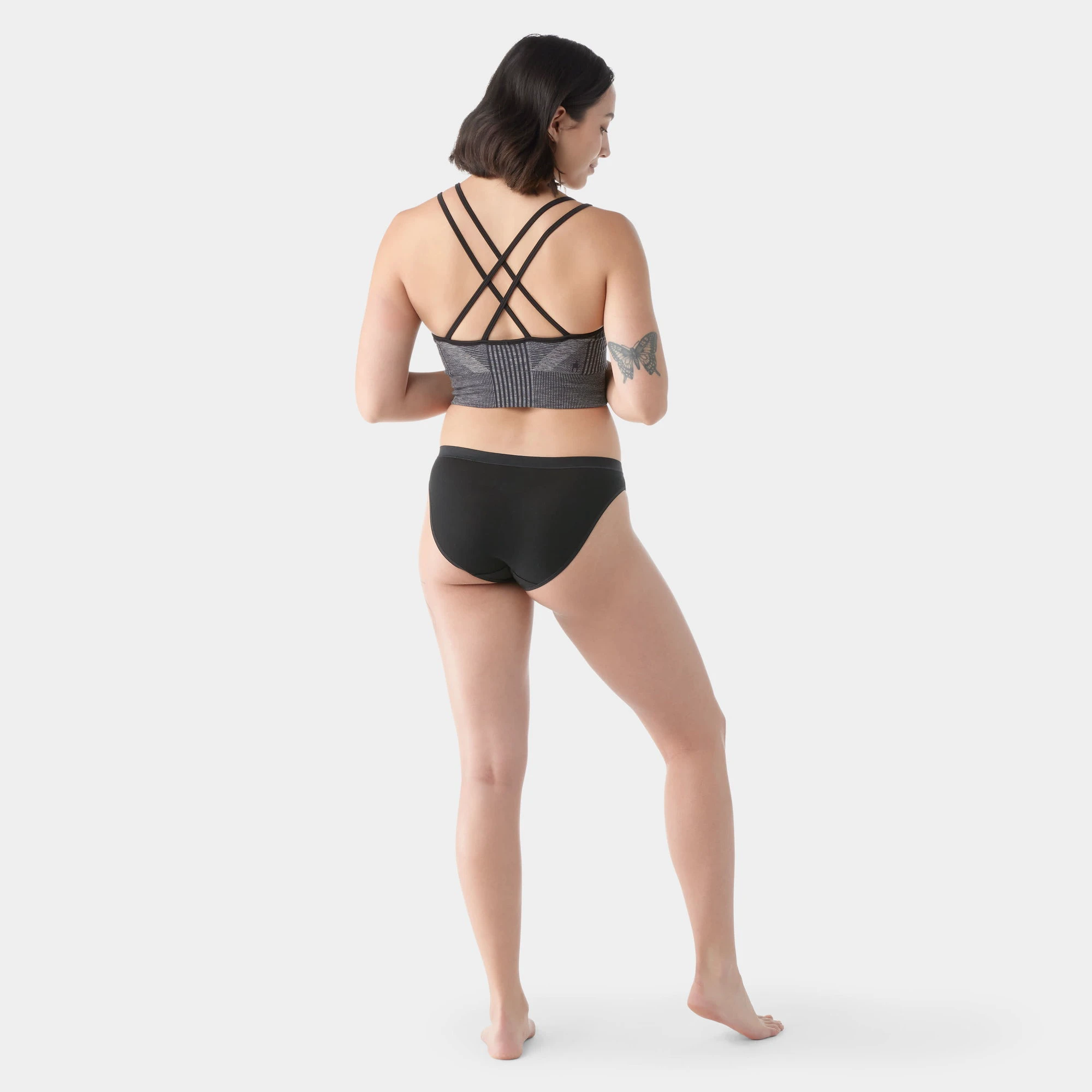 2. Smartwool - chilot merino - Everyday Merino Bikini Boxed W - Negru