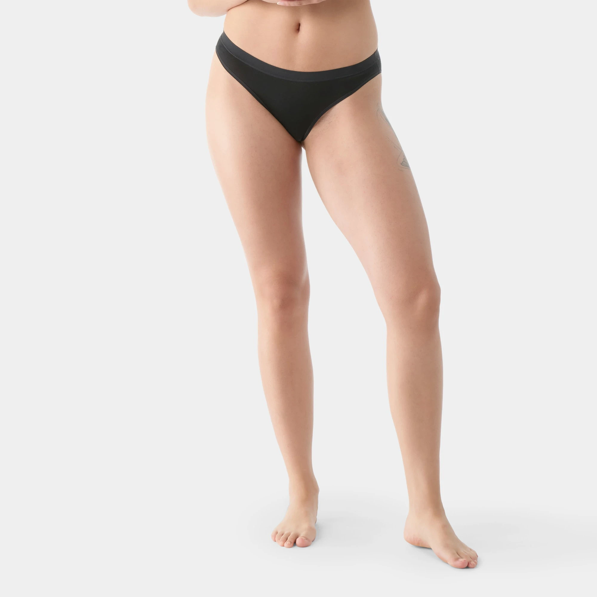 Smartwool - chilot merino - Everyday Merino Bikini Boxed W - Negru - 68862