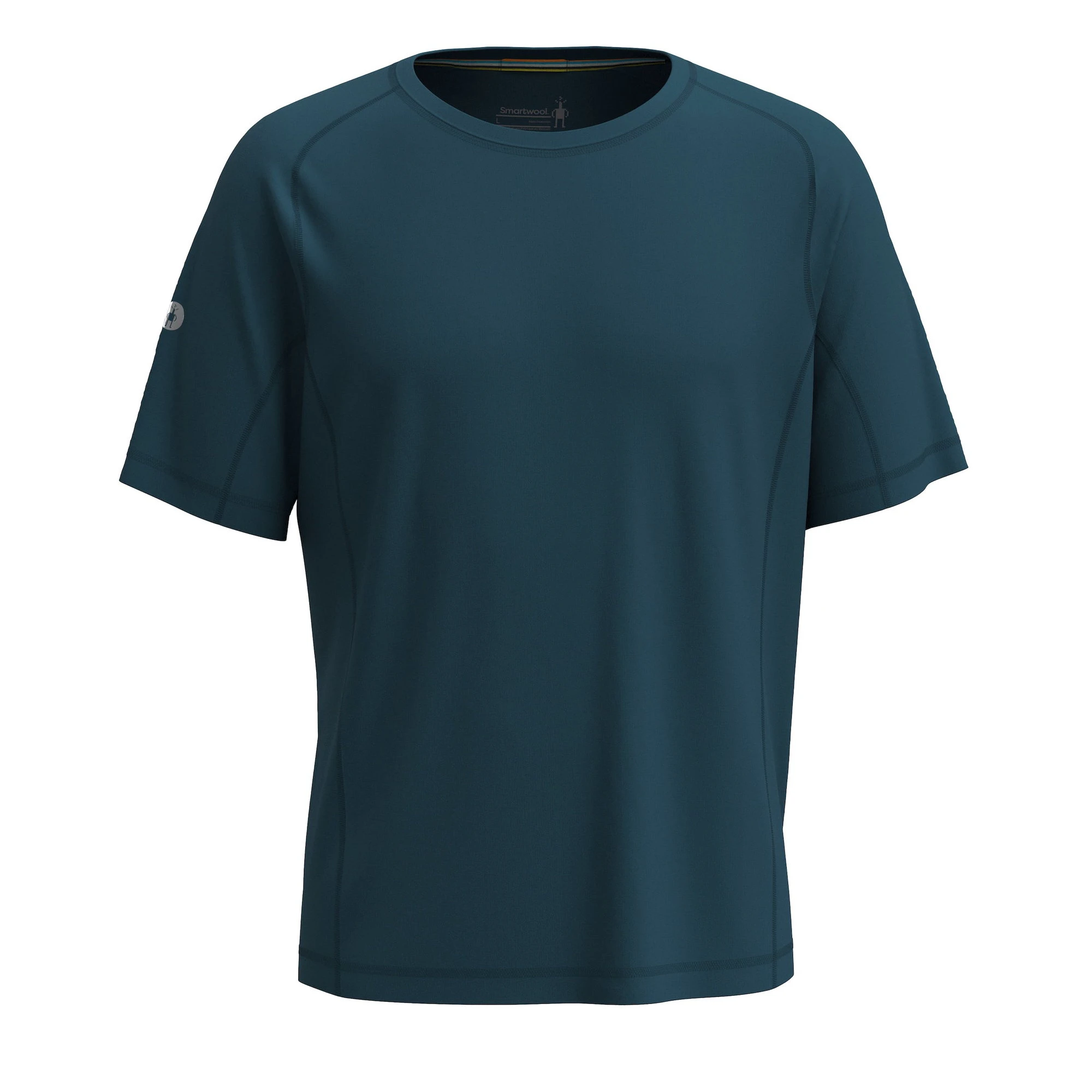 3. Tricou sport bărbați Smartwool Active Ultralite - Merino + TENCEL™ - albastru Twilight