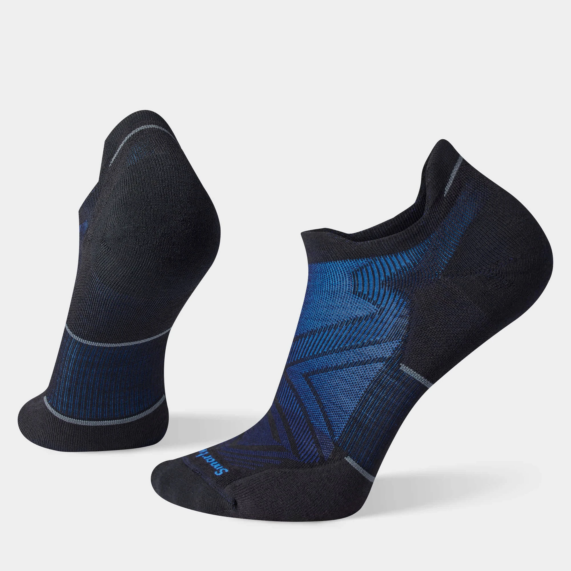 Șosete Merino alergare Smartwool Run - negru | Low Ankle | Targeted Cushion - 182897