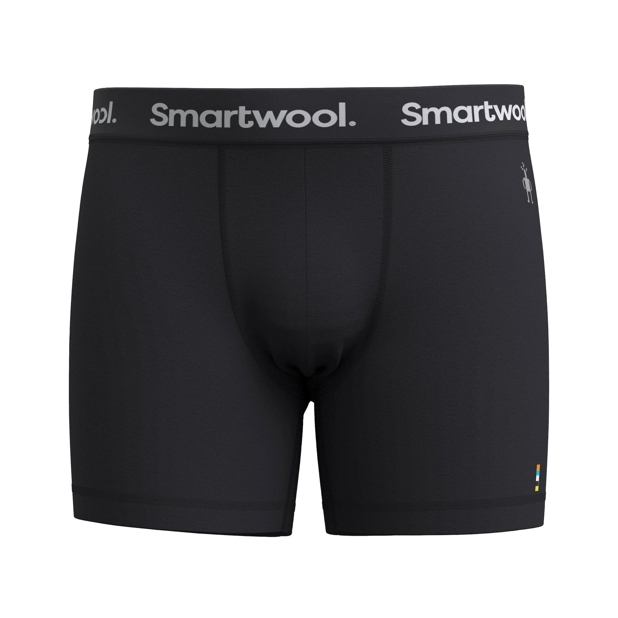 3. Boxeri Merino Smartwool Everyday Merino Boxer Brief - negru | confort zilnic