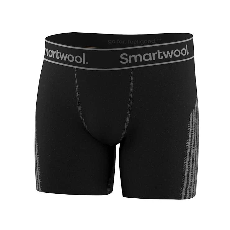 3. Boxer Merino bărbați Smartwool Intraknit™ - negru | seamless