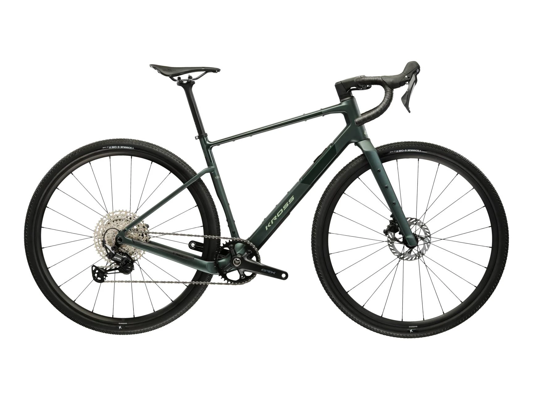 Bicicleta Gravel Kross Esker ADV 1.0 28 inch verde Shimano Grx - 191520