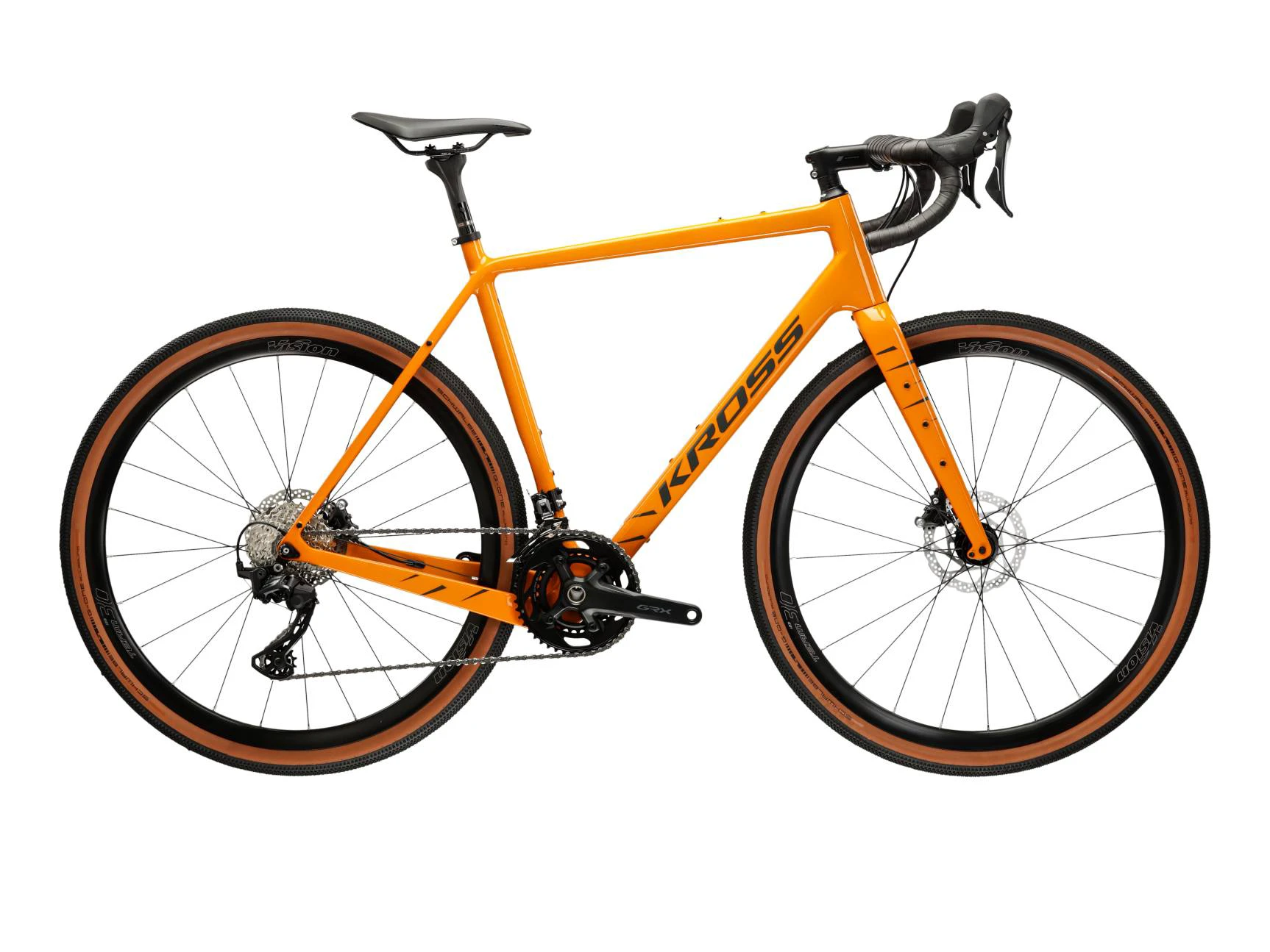 1. Bicicleta Gravel Kross Esker 8.0 28 inch portocalie Shimano Grx