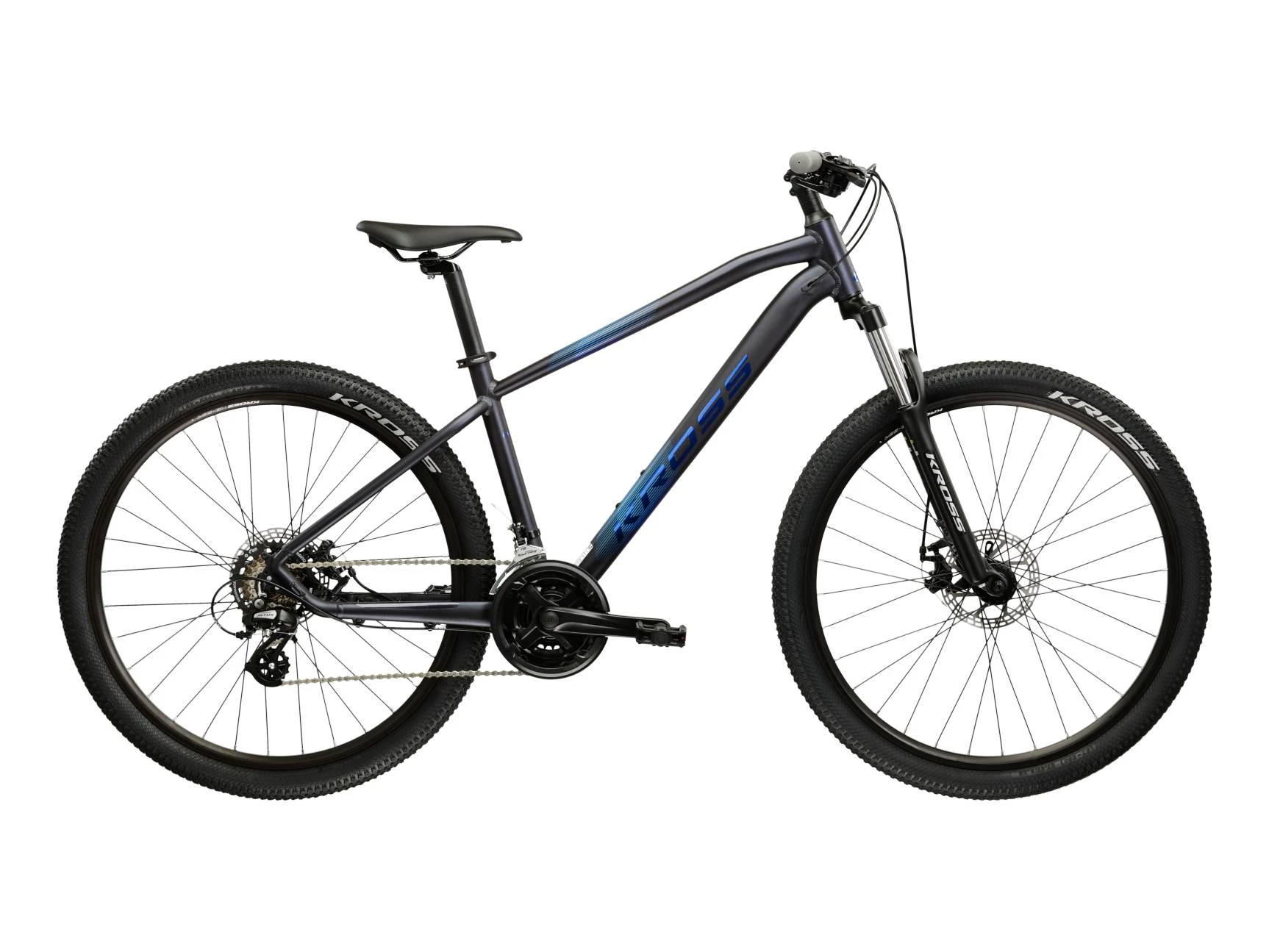 1. Bicicleta MTB Hardtail Kross Hexagon 2.0 27.5 inch bleumarin Shimano Altus