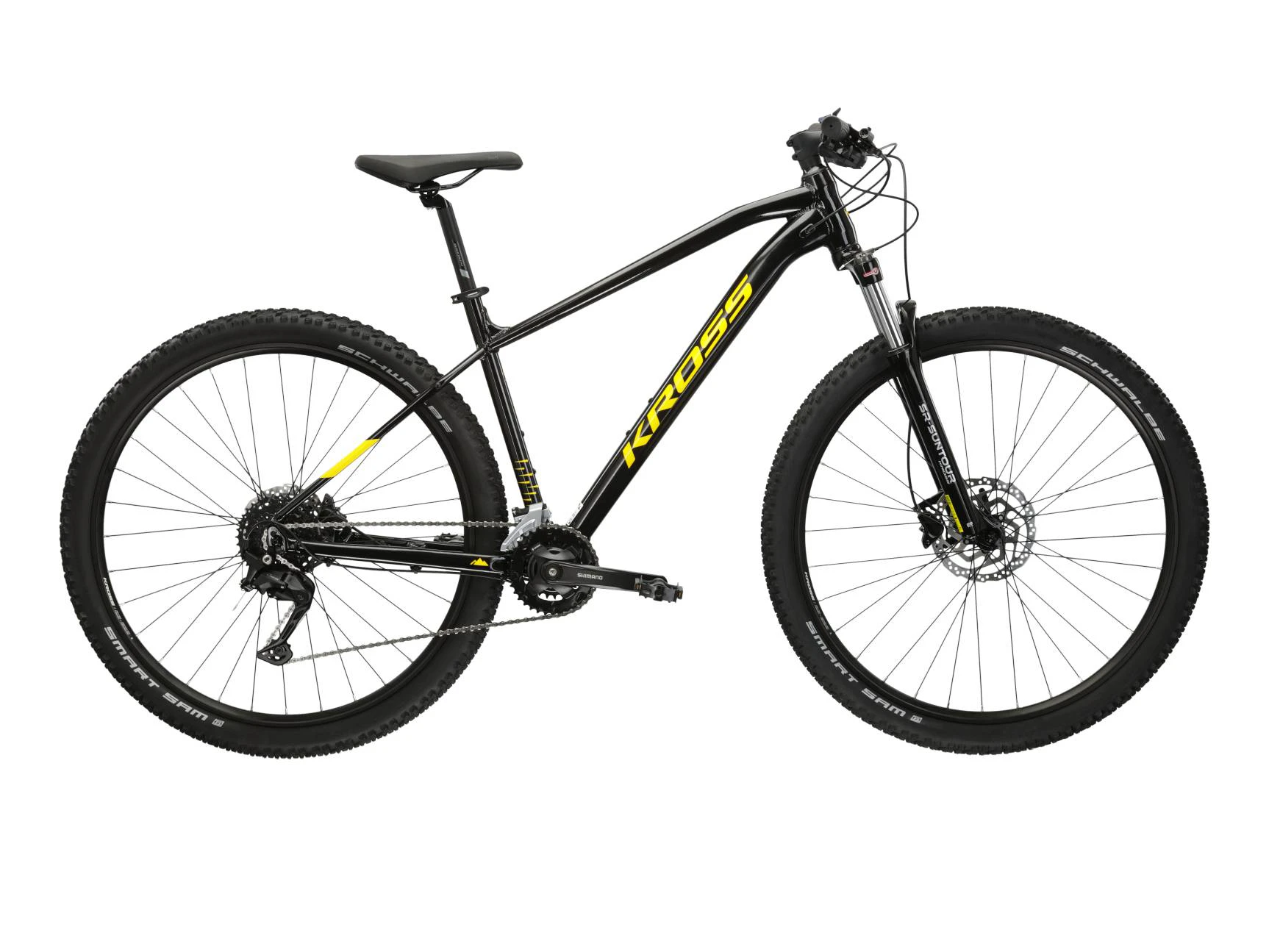 Bicicleta MTB Hardtail Kross Level 2.0 29 inch neagra Shimano Cues - 195625