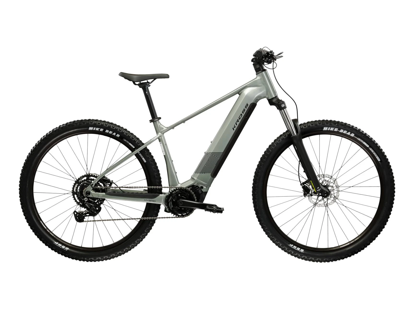 1. Bicicleta Electrica MTB Kross Influx HYB 1.0 720 29 inch gri Shimano Cues