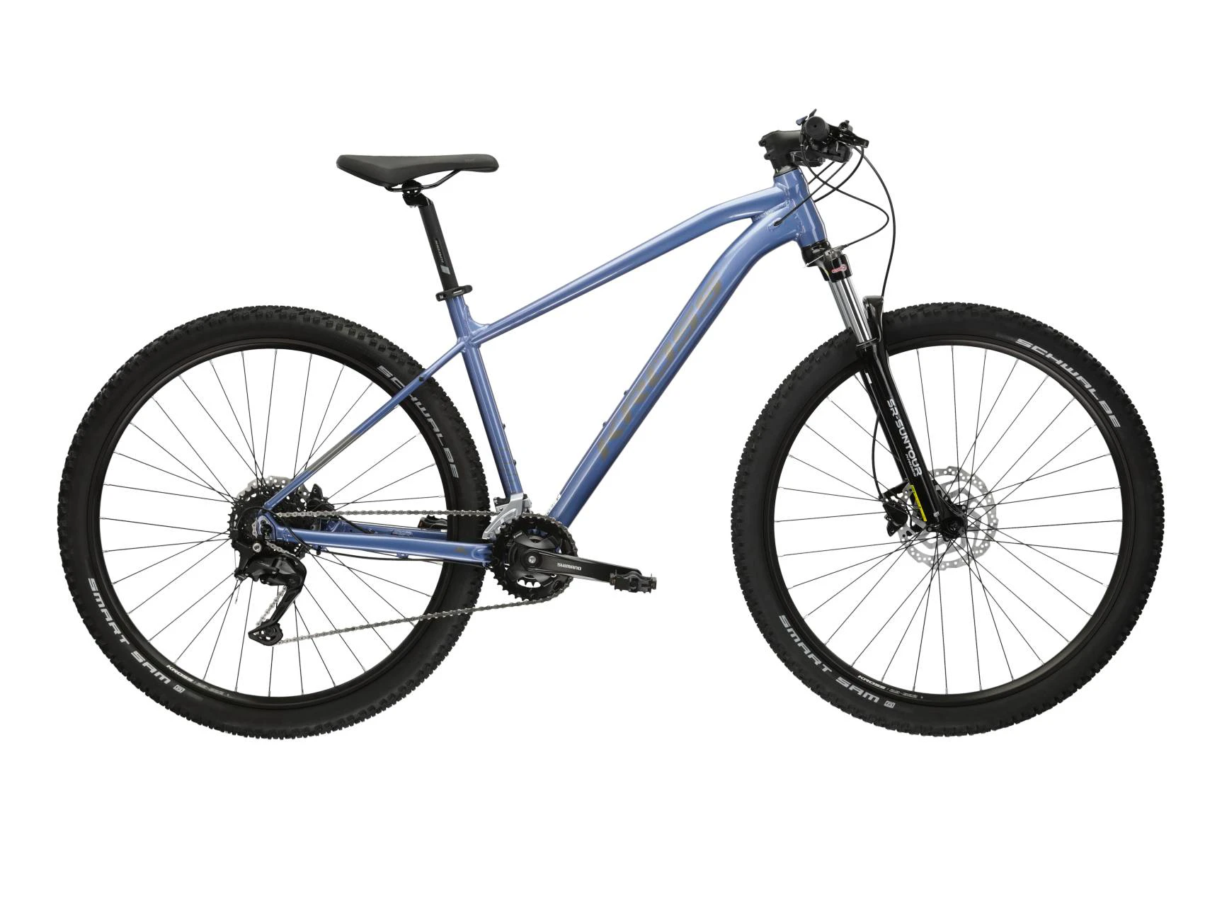 1. Bicicleta MTB Hardtail Kross Level 2.0 29 inch albastra Shimano Cues